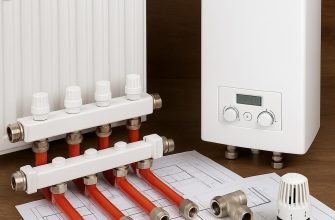 монтаж системы отопления дома