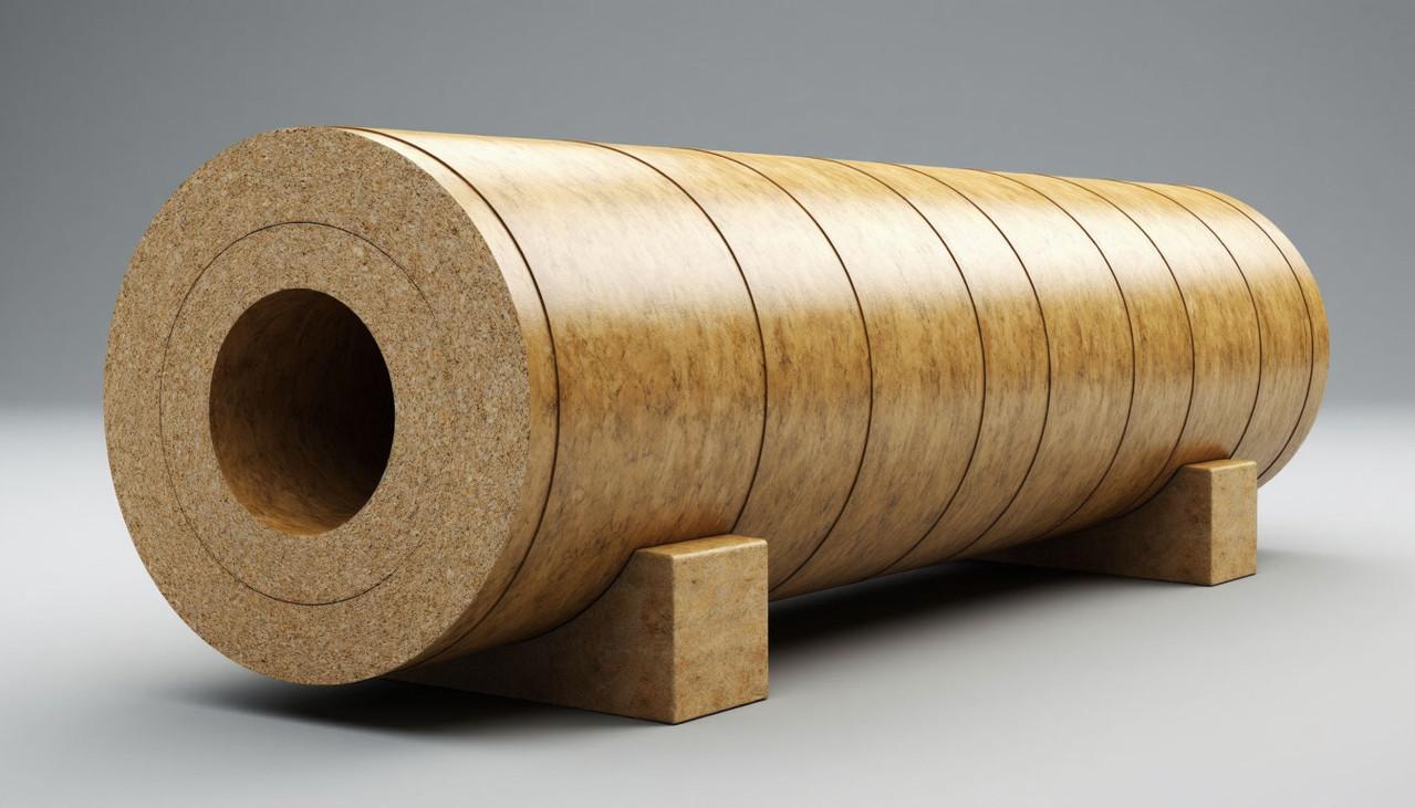 Цилиндры теплоизоляционные из минеральной ваты