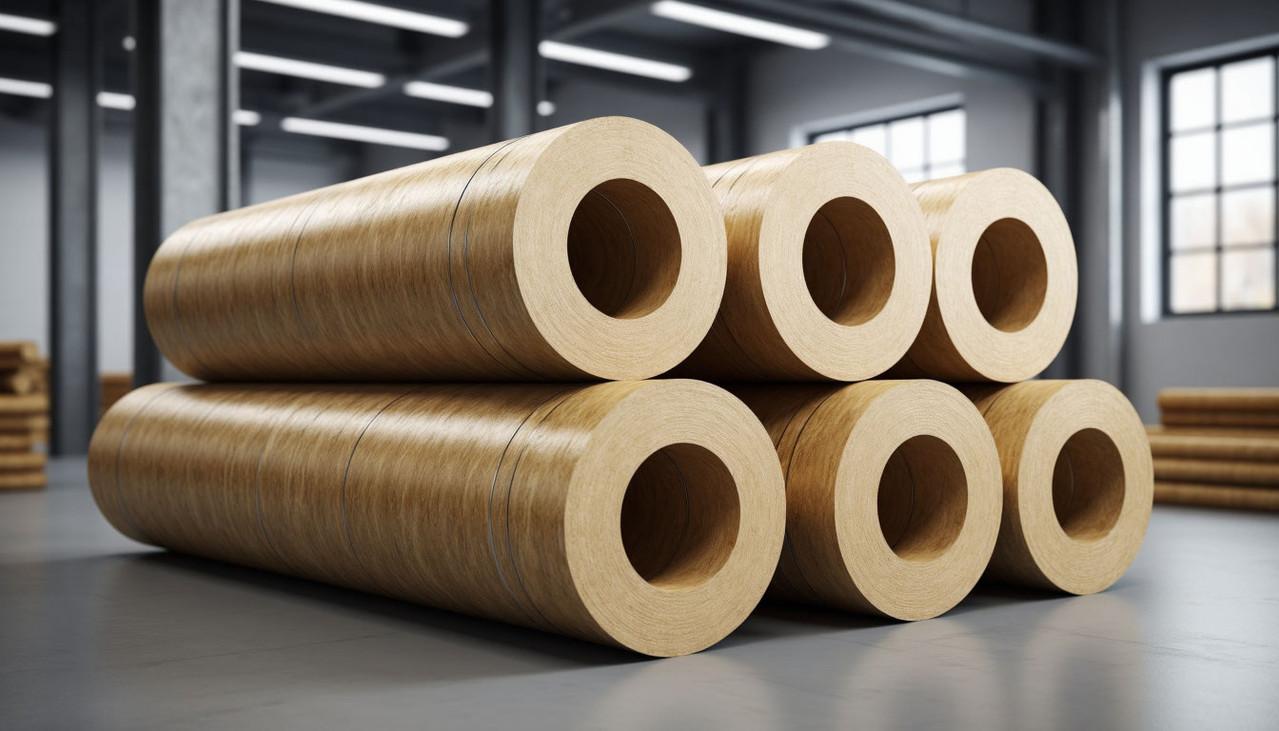 Цилиндры теплоизоляционные из минеральной ваты